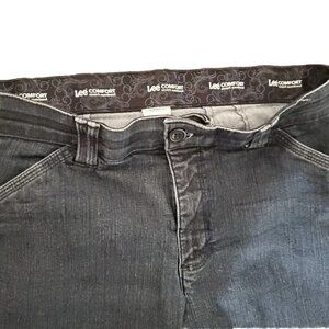 LEE COMFORT WAISTBAND STRAIGHT LEG WOMENS JEANS Size 14 Medium
